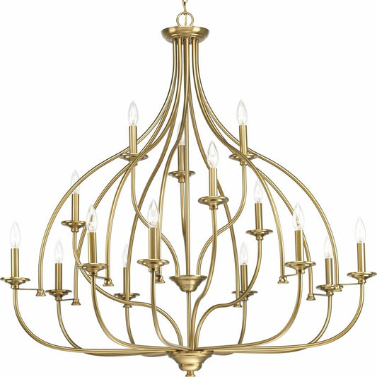 Progress Lighting P400110-109 Fixture Featuring soft angles and
