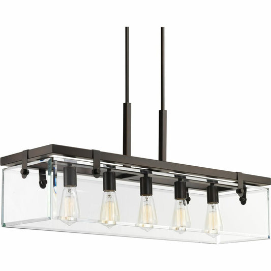 Progress Lighting P400116-020 Fixture Inspired by modern architecture.