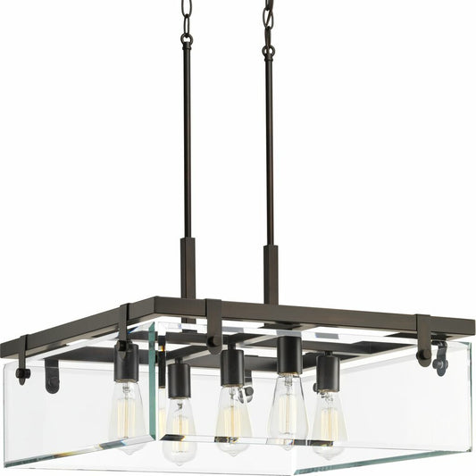 Progress Lighting P500074-020 Fixture Inspired by modern architecture.