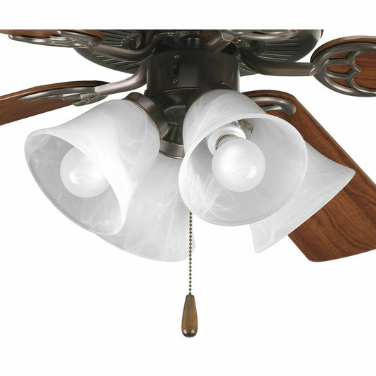 Progress Lighting P2610-20WB Fixture Four-light kit with white washed