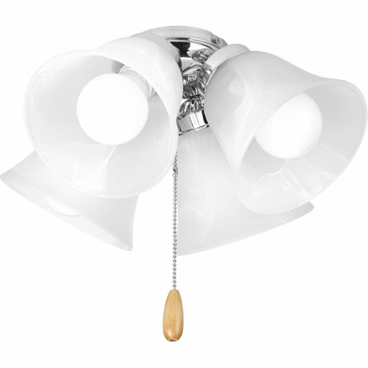 Progress Lighting P2610-15WB Fixture Four-light kit with white washed