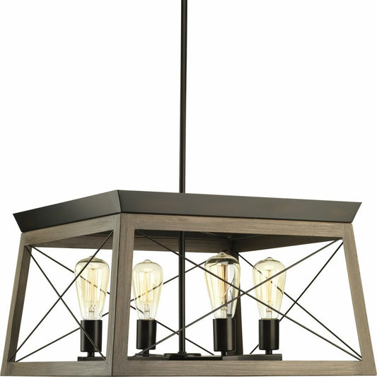 Progress Lighting P400047-020 Fixture Create a rustic atmosphere with
