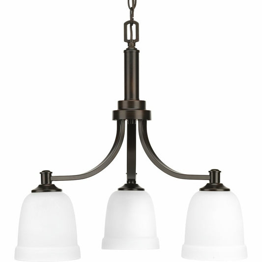 Progress Lighting P400052-020 Fixture Topsail features a graceful