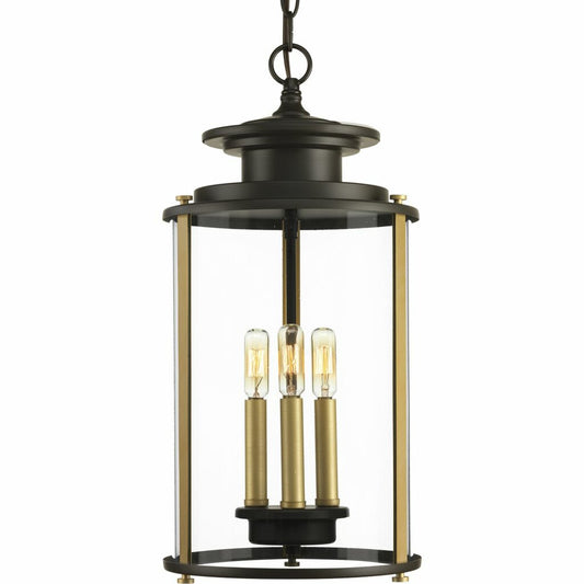 Progress Lighting P550012-020 Fixture Squire three light hanging