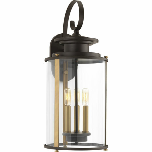 Progress Lighting P560038-020 Fixture Squire three light large wall