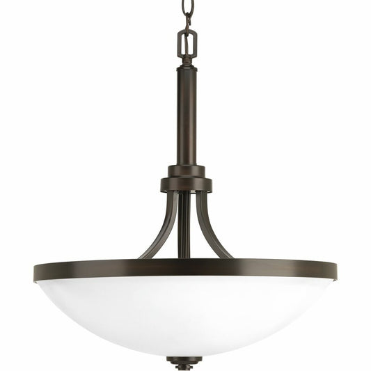 Progress Lighting P500054-020 Fixture Topsail features a graceful