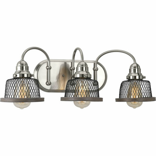Progress Lighting P300044-009 Fixture Rustic and vintage decor is a