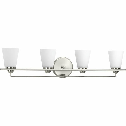 Progress Lighting P300003-009 Bath Fixture The four-light Flight bath
