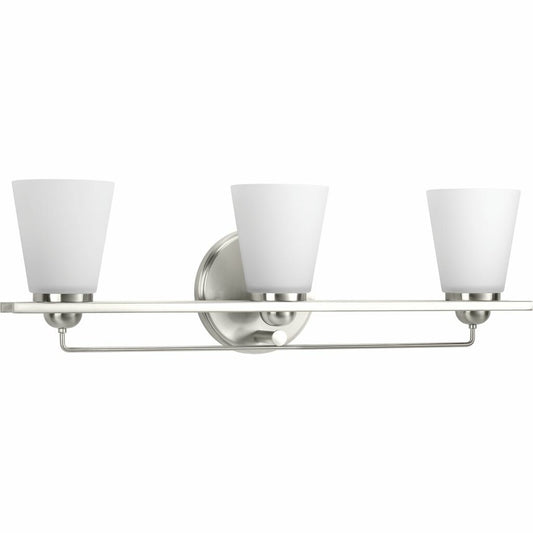 Progress Lighting P300002-009 Bath Fixture The three-light Flight bath