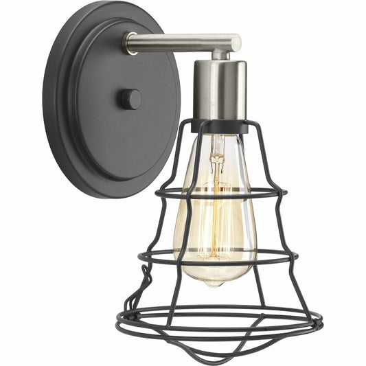 Progress Lighting P300028-143 Sconce Fixture Inspired by industrial