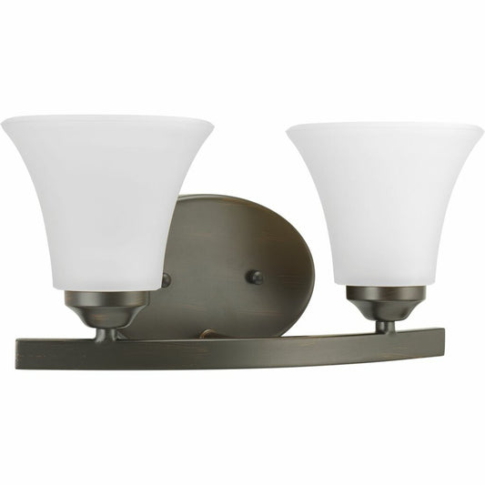 Progress Lighting P2009-20W Bath Fixture Adorn features a sweeping