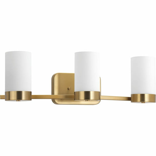 Progress Lighting P300022-109 Bath Fixture Achieve a mid-century