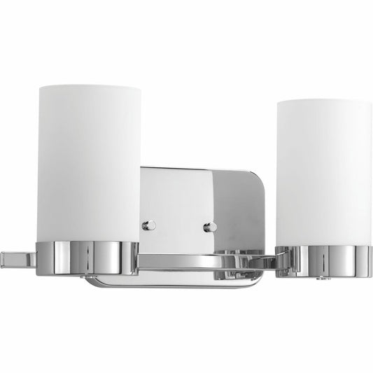 Progress Lighting P300021-015 Bath Fixture Achieve a mid-century