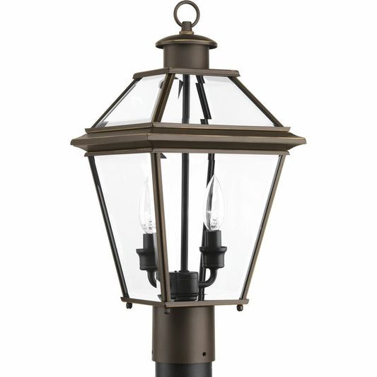 Progress Lighting P6437-20 Fixture The two-light post lantern from the