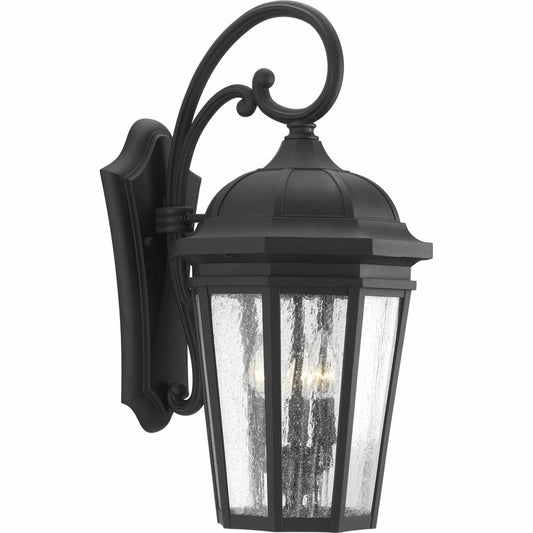 Progress Lighting P560016-031 Fixture The three-light wall lantern in