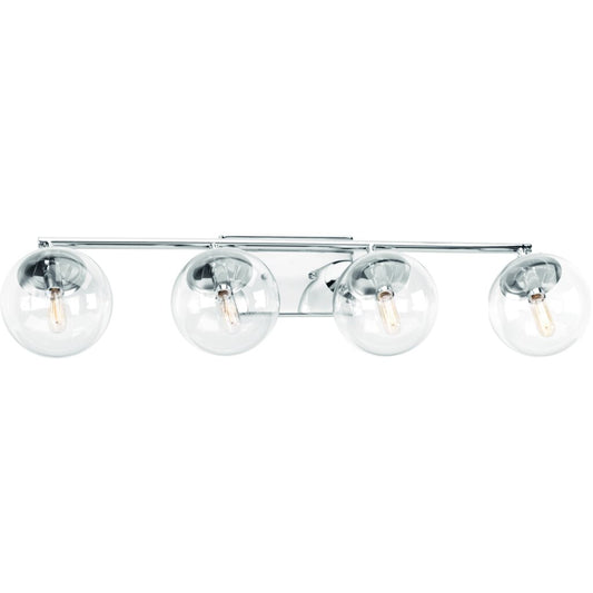 Progress Lighting P2857-15 Bath Fixture Giving a nod to the space age