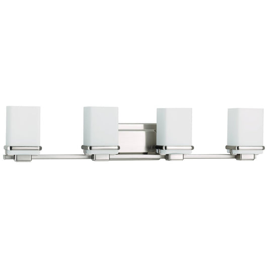 Progress Lighting P2196-09 Bath Fixture Enjoy a cool and sleek modern