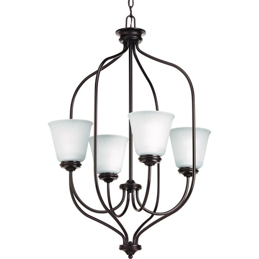 Progress Lighting P3891-20 Fixture Four-light foyer with a light and