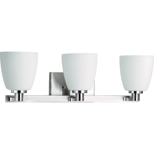 Progress Lighting P2167-09 Bath Fixture The three-light bath fixture