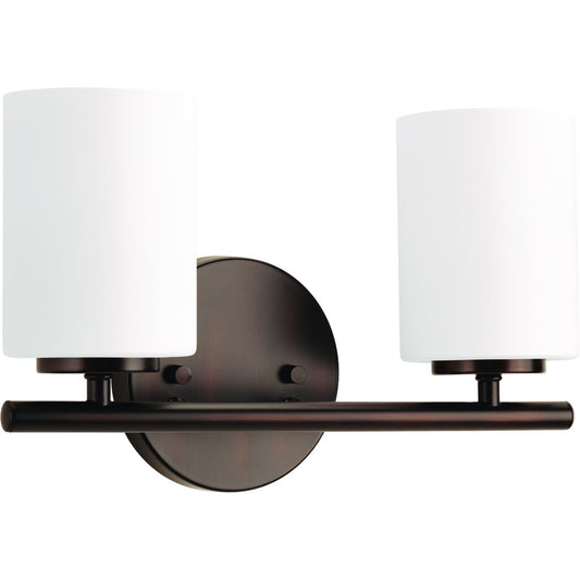 Progress Lighting P2158-20 Bath Fixture Two-light bath & vanity from