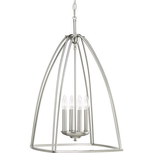 Progress Lighting P3787-09 Fixture The four-light 16-3/4 in foyer the