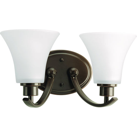 Progress Lighting P2001-20W Bath Fixture Gleeful simplicity defines