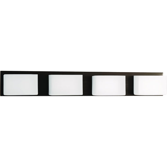 Progress Lighting P2145-2030K9 9W LED Bath Fixture Four-Light modern