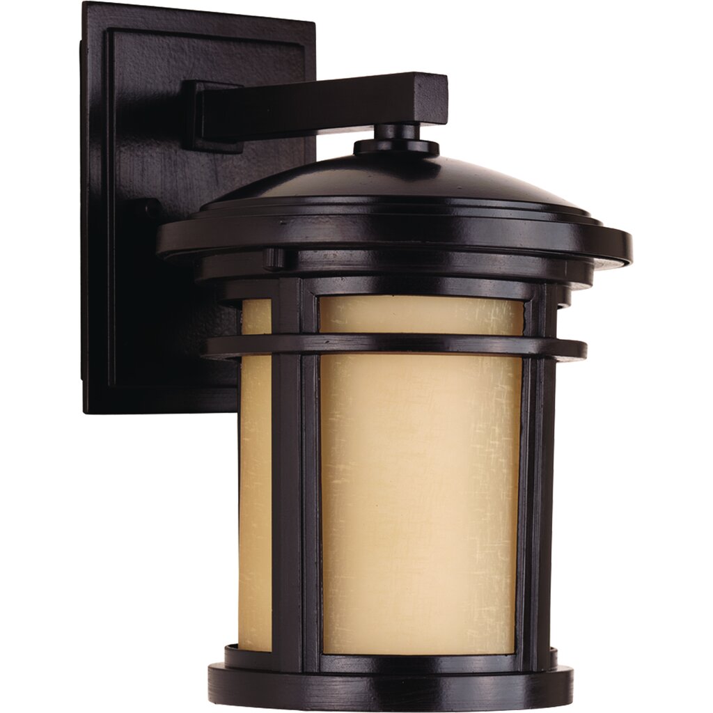 Progress Lighting P6084-20 Fixture Small wall lantern with etched