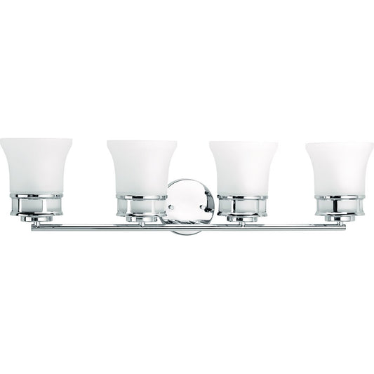 Progress Lighting P2149-15 Bath Fixture Four-light bath & vanity with