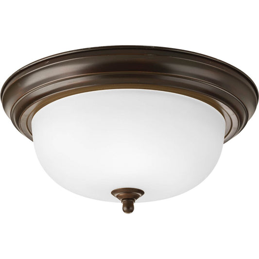Progress Lighting P3925-20ET Close-To-Ceiling Fixture Rimmed in rich