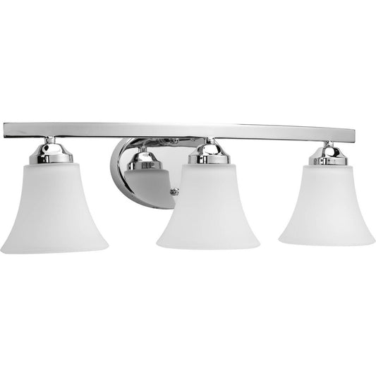 Progress Lighting P2010-15 Bath Fixture Adorn features a sweeping