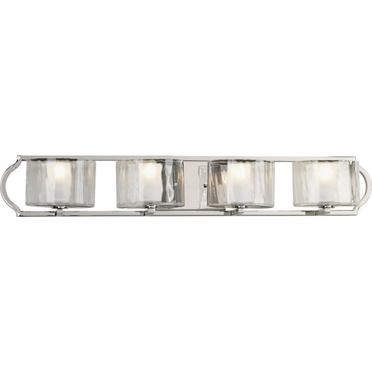 Progress Lighting P3078-104WB Bath Fixture Four-light bath fixture