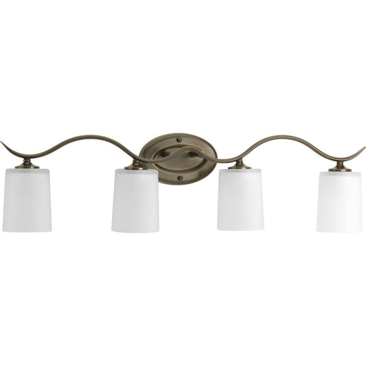 Progress Lighting P2021-20 Bath Fixture Harkening back to a simpler
