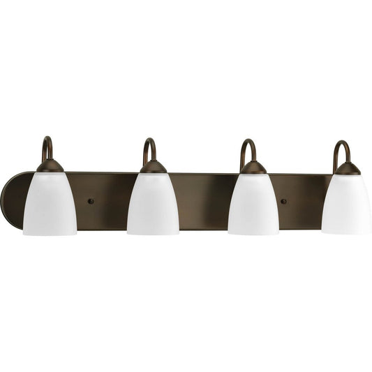 Progress Lighting P2709-20 Bath Fixture Gather possesses a smart