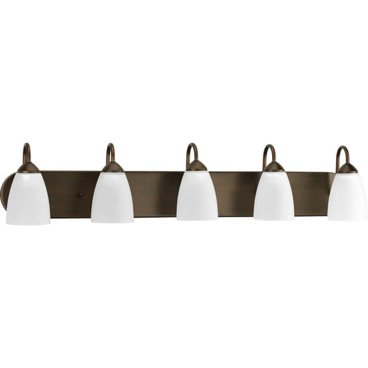 Progress Lighting P2713-20 Bath Fixture Gather possesses a smart