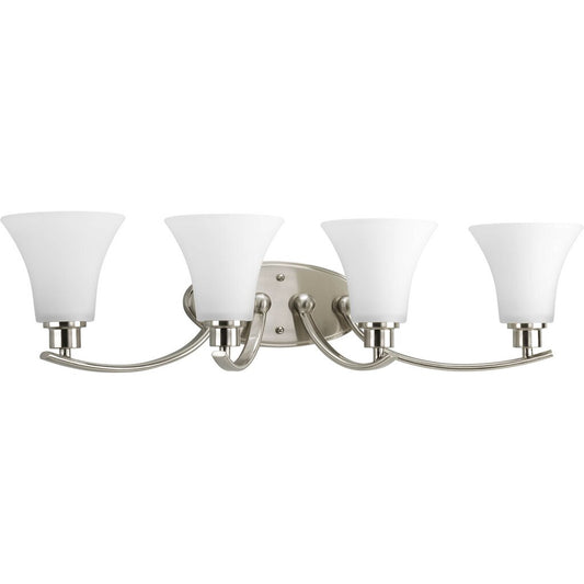 Progress Lighting P2003-09 Bath Fixture Gleeful simplicity defines the