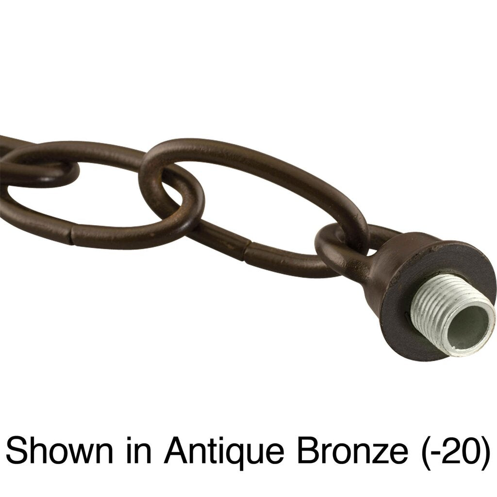 Progress Lighting P8678-104 Polished Nickel Loop and Chain Hang