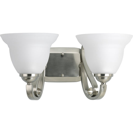 Progress Lighting P2882-09 Bath Fixture Two-light bath bracket from