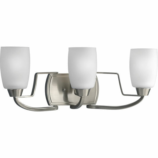 Progress Lighting P2796-09 Bath Fixture Sweeping arching elegant arms