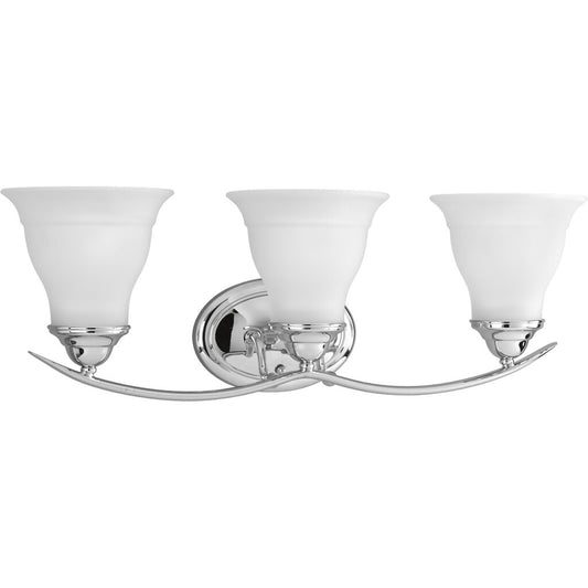 Progress Lighting P3192-15 Bath Fixture Three-light bath fixture