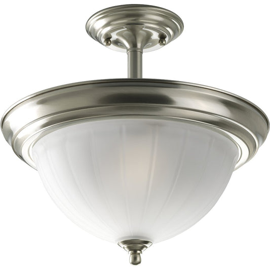 Progress Lighting P3876-09 Close-To-Ceiling Fixture Two-light 13-1/4