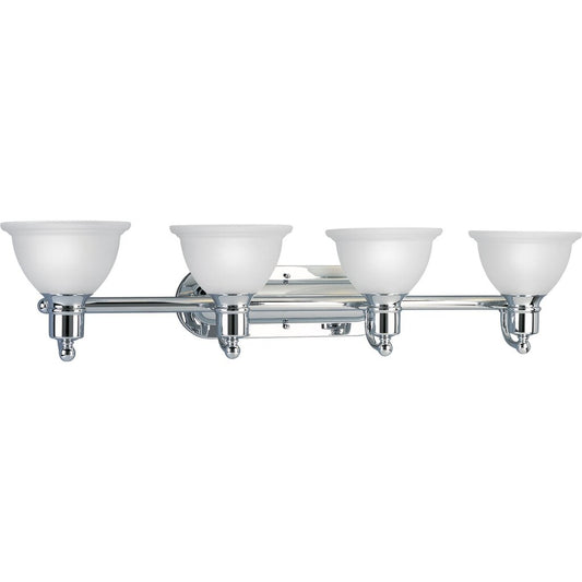 Progress Lighting P3164-15 Bath Fixture Polished Chrome Four-light