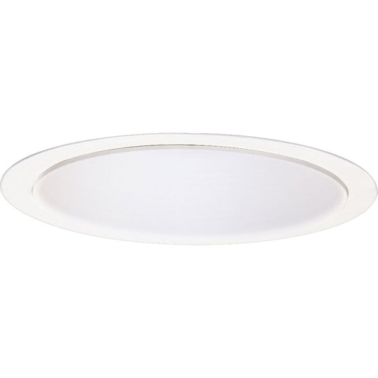 Progress Lighting P8068-28 Fixture White recessed trim for use with