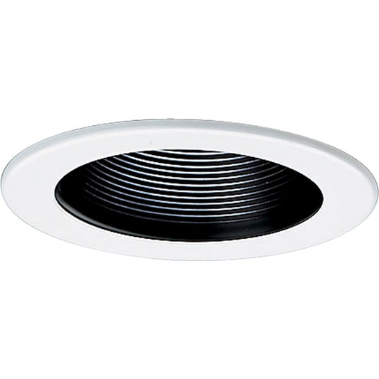 Progress Lighting P8044-31 Fixture 4 in Step Baffle trim a Black