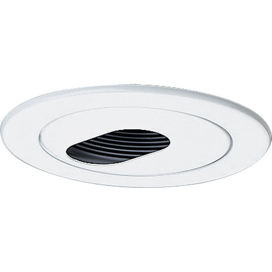 Progress Lighting P8039-28 Fixture 4 in Slotted trim with a White