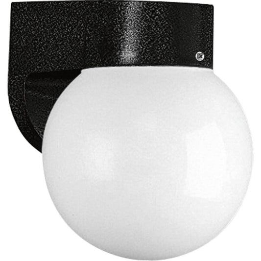 Progress Lighting P5813-31 Fixture A black polycarbonate wall bracket