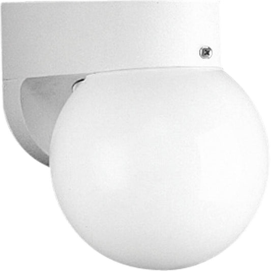 Progress Lighting P5813-30 Fixture A white polycarbonate wall bracket