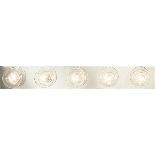 Progress Lighting P3335-15 Bath Fixture Five-light broadway lighting