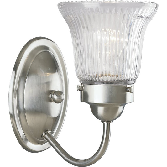 Progress Lighting P3287-09 Bath Fixture Fluted Glass 1-light bath