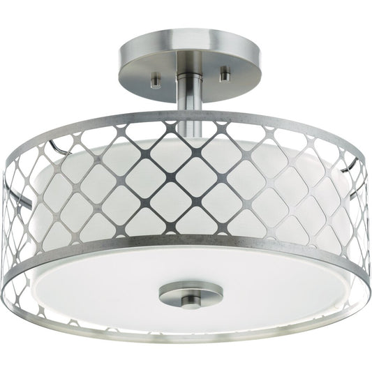 Progress Lighting P2332-0930K9 17W LED Fixture One-light semi-flush